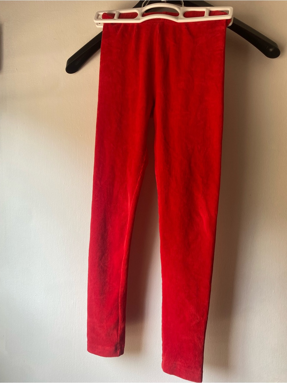 Hanna Andersson Bright Red Kids Leggings